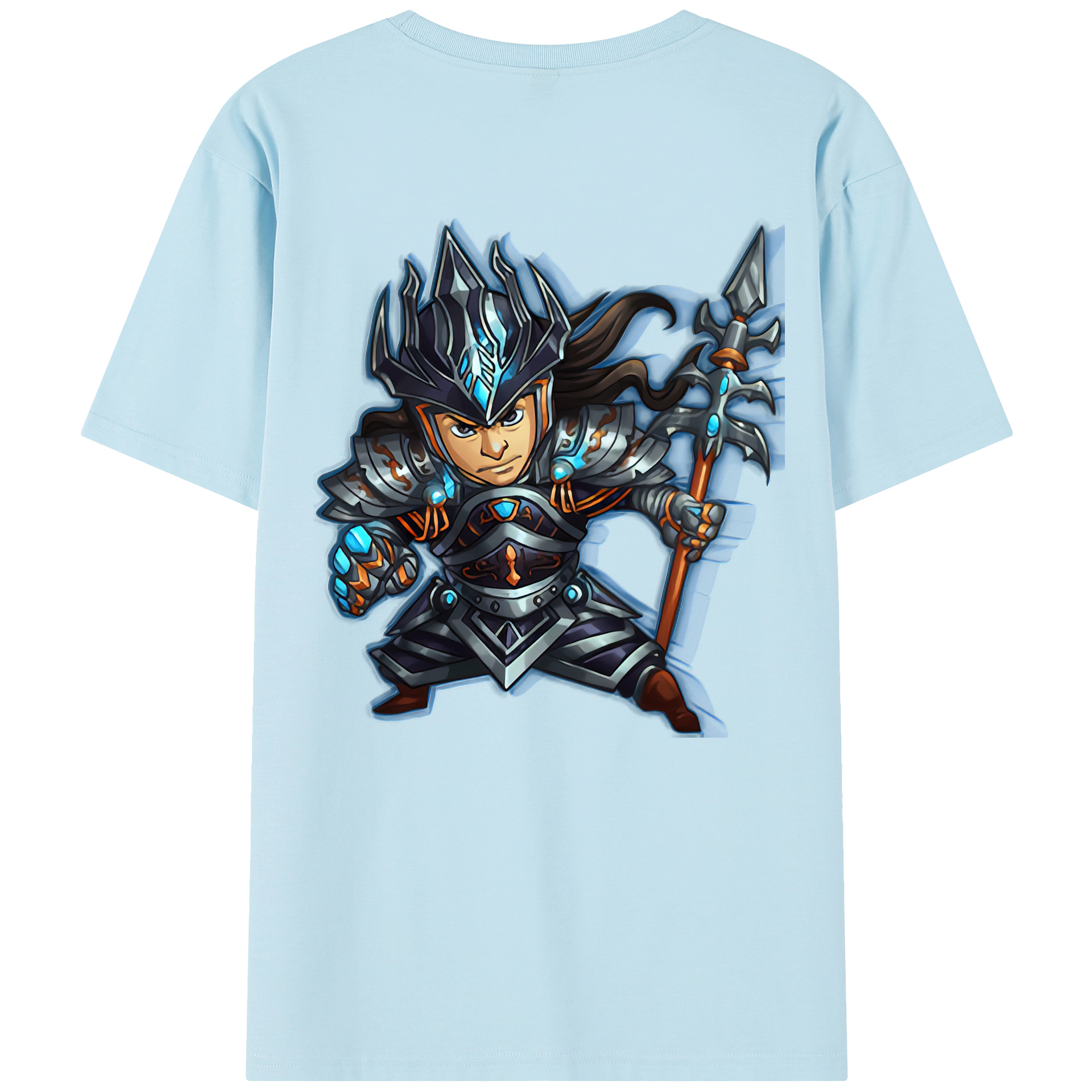 リーグ・オブ・レジェンド League of Legends LOL 綿100％半袖Tシャツ（背面プリント）